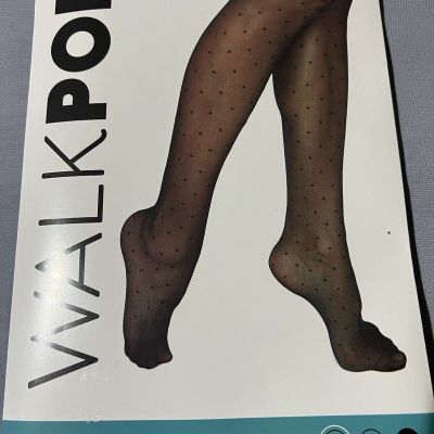 Walkpop Poka Dot print Stockings